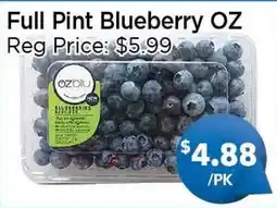 Blue Sky Supermarket Full Pint Blueberry OZ offer