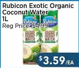 Blue Sky Supermarket Rubicon Exotic Organic Coconut Water offer