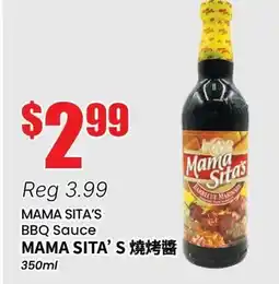 Terra Foodmart MAMA SITA'S BBQ Sauce offer