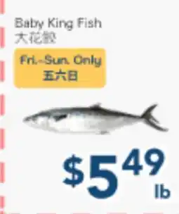 Oceans Fresh Food Market Baby King Fish offer