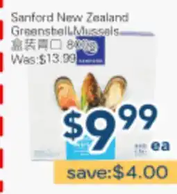 Oceans Fresh Food Market Sanford New Zealand Greenshell Mussels offer