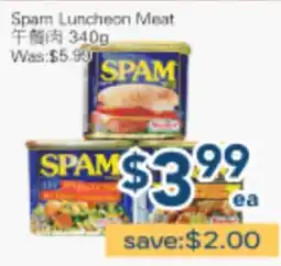 Oceans Fresh Food Market Spam Luncheon Meat offer