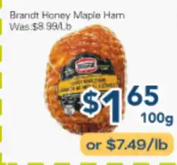 Oceans Fresh Food Market Brandt Honey Maple Ham offer