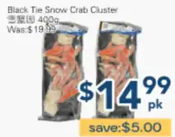 Oceans Fresh Food Market Black Tie Snow Crab Cluster offer
