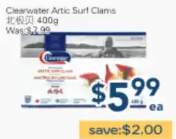 Oceans Fresh Food Market Clearwater Arctic Surf Clams offer