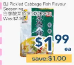 Oceans Fresh Food Market BJ Pickled Cabbage Fish Flavour Seasoning offer