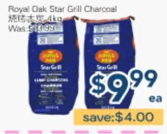 Oceans Fresh Food Market Royal Oak Star Grill Charcoal offer