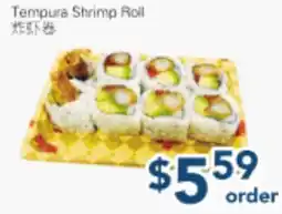 Oceans Fresh Food Market Tempura Shrimp Roll offer