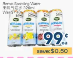 Oceans Fresh Food Market Renso Sparkling Water offer