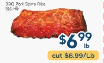 Oceans Fresh Food Market BBQ Pork Spare Ribs offer