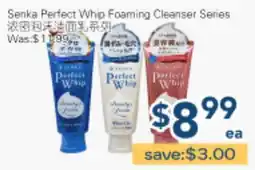 Oceans Fresh Food Market Senka Perfect Whip Foaming Cleanser Series offer