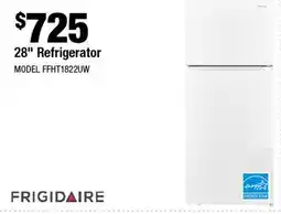 Home Depot 28 Refrigerator offer