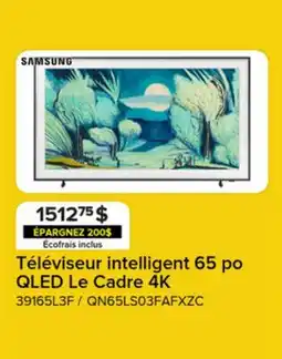 Leon's Téléviseur intelligent 65 po QLED Le Cadre 4K offer