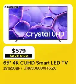 Leon's 65 4K CUHD Smart LED TV offer