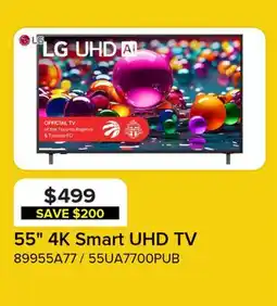 Leon's 55 4K Smart UHD TV offer
