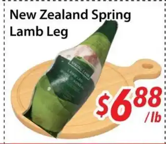 Bestco Food Mart New Zealand Spring Lamb Leg offer