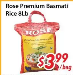 Bestco Food Mart Rose Premium Basmati Rice 8Lb offer