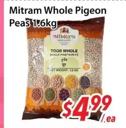 Bestco Food Mart Mitram Whole Pigeon Peas offer