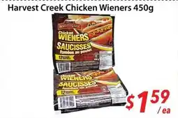 Bestco Food Mart Harvest Creek Chicken Wieners offer