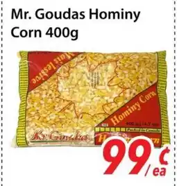 Bestco Food Mart Mr. Goudas Hominy Corn offer
