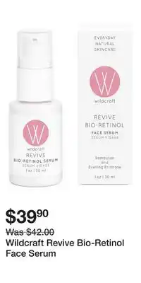 Well Wildcraft Revive Bio-Retinol Face Serum offer