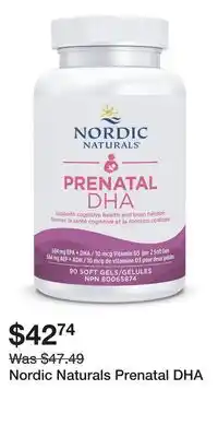 Well Nordic Naturals Prenatal DHA offer