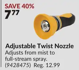 Princess Auto Adjustable Twist Nozzle offer