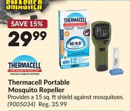Princess Auto Thermacell Portable Mosquito Repeller offer