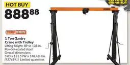 Princess Auto 1 Ton Gantry Crane with Trolley offer