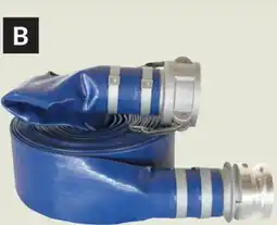 Princess Auto 4 in. x 50 ft Discharge Hose Kit offer