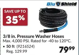 Princess Auto 3/8 in. Pressure Washer Hoses offer