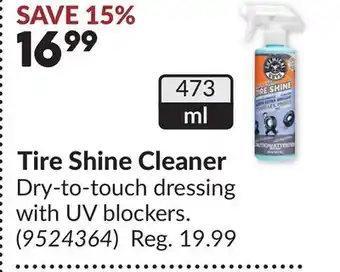 Princess Auto Tire Shine Cleaner offer