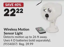 Princess Auto Wireless Motion Sensor Light offer