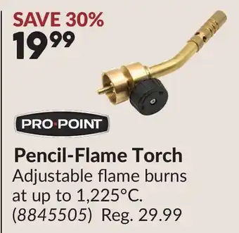 Princess Auto Pencil-Flame Torch offer