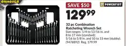 Princess Auto 32 pc Combination Ratcheting Wrench Set offer