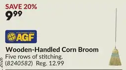 Princess Auto Wooden-Handled Corn Broom offer