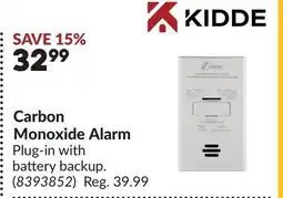 Princess Auto Carbon Monoxide Alarm offer