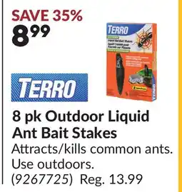 Princess Auto 8 pk Outdoor Liquid Ant Bait Stakes offer