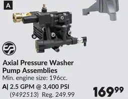 Princess Auto Axial Pressure Washer Pump Assemblies offer