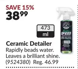 Princess Auto Ceramic Detailer offer