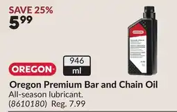 Princess Auto Oregon Premium Bar and Chain Oil offer