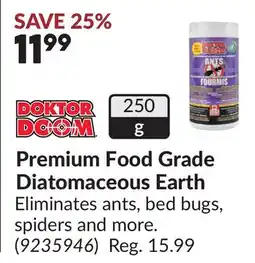 Princess Auto Premium Food Grade Diatomaceous Earth offer