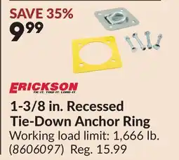 Princess Auto 1-3/8 in. Recessed Tie-Down Anchor Ring offer
