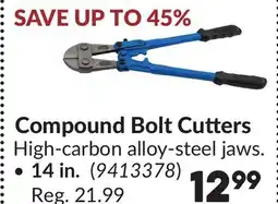 Princess Auto 14 in. Compound Bolt Cutters offer