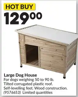 Princess Auto Large Dog House offer