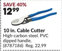 Princess Auto 10 in. Cable Cutter offer