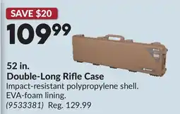 Princess Auto 52 in. Double-Long Rifle Case offer