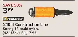 Princess Auto 240 ft Construction Line offer