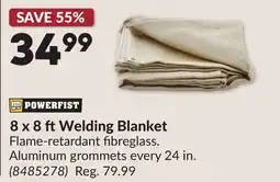 Princess Auto 8 x 8 ft Welding Blanket offer