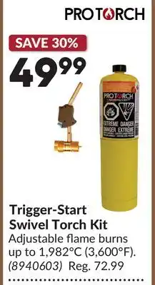 Princess Auto Trigger-Start Swivel Torch Kit offer